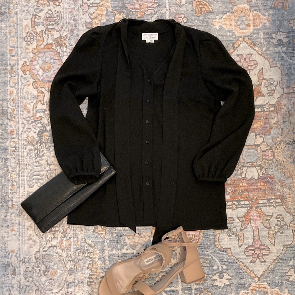 Cartier black blouse